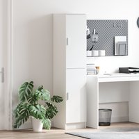 Berkfield Home Buffet Cabinet White Engineered wood Moderate Buffet Cabinet