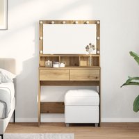 Berkfield Home Dressing Table Artisan oak Particle board