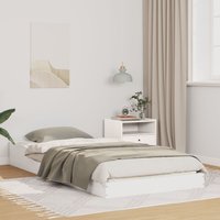 Berkfield Home White 90 x 210 cm Solid pine wood