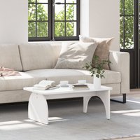 Berkfield Home Coffee Table White 80 x 50 x 31 cm Solid pine wood