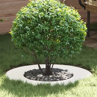 Berkfield Home Plastic Planter White Plastic Medium Durable Plastic Planter