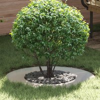 Berkfield Home Galvanised Metal Planter Galvanised Galvanised Iron Large Durable in Silver