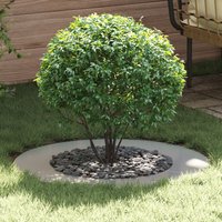 Berkfield Home Galvanised Metal Planter Galvanised Metal Large Durable in Silver