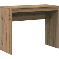Berkfield Home Desk Artisan Oak 90x40x72 cm Engineered Wood in Brown | Size: 90 x 40 x 72 cm