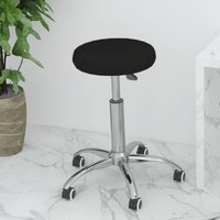 Berkfield Home Office Swivel Chair Black Faux Leather