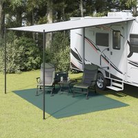 Berkfield Home Tent Carpet Green 3.5x2.5 m