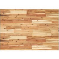 Berkfield Home Desk Top Oil Finished 80x70x2 cm Solid Wood Acacia in Brown | Size: 80 x 70 x 2 cm