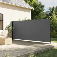 Berkfield Home Retractable Side Awning Anthracite 160x500 cm