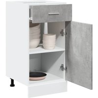Berkfield Home Drawer Bottom Cabinet Lyon Concrete Grey 40x46x81.5 cm Engineered Wood