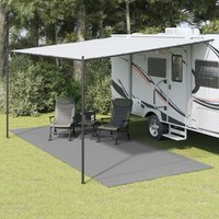 Berkfield Home Tent Carpet Anthracite 5.5x2.5 m