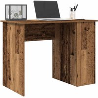 Berkfield Home Desk Old Wood 100x55x75 cm Engineered Wood in Brown | Size: 100 x 55 x 75 cm