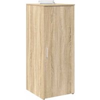 Berkfield Home Storage Cabinet Sonoma Oak 40x45x103.5 cm Engineered Wood in Brown