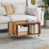 Berkfield Home Coffee Table Old Wood 60x50x36.5 cm Engineered Wood in Brown