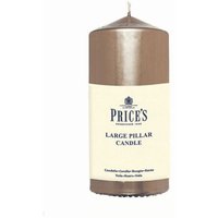 Prices Gold Pillar Candle 6