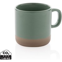 XD Design Glazed Ceramic 360ml Mug in Green