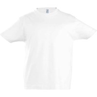 SOL'S Imperial Heavy Cotton Short Sleeve T-Shirt in Medium Beige | Size: 10 Years