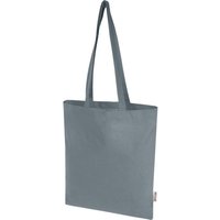 Floso Women's Madras Cotton 7L Tote Bag in Grey
