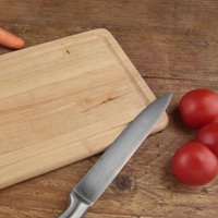 Universal Textiles Rubberwood Chopping Board 20 x 30cm Small | Size: 20 x 30 cm