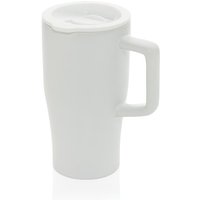 XD Design Luxe Quencher Ceramic Travel Mug in White