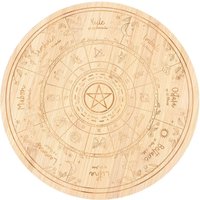 Something Different Wheel of the Year Chopping Board in Natural