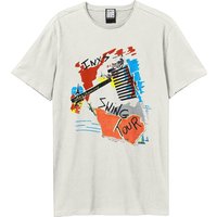 Amplified Men's Swing Tour INXS T-Shirt in White | Size: 3XL