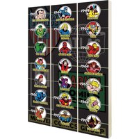 Marvel Timeline Of Ages - Fayzal Wood Print