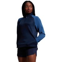 Canterbury Women's Elite Quarter Zip Base Layer Top in Navy | Size: 18