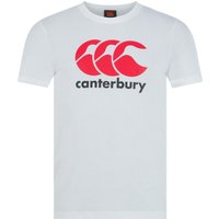 Canterbury Logo T-Shirt in White | Size: 6 Years
