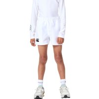 Canterbury Players Drill Shorts in White | Size: 12 Years