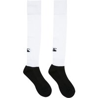 Canterbury Club Socks in White | Size: 12-3