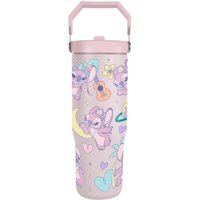 Lilo & Stitch Planetary Angel 880ml Travel Mug in Pink
