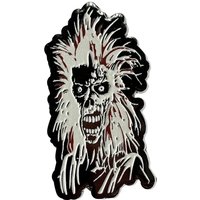 Iron Maiden Pin Eddie Badge in White