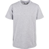 Build Your Brand Basic T-Shirt in Grey | Size: 13-14 Years