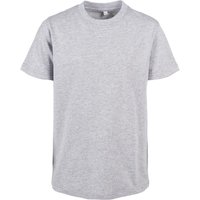 Build Your Brand Basic T-Shirt in Grey | Size: 11-12 Years