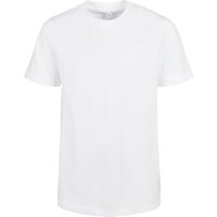 Build Your Brand Basic T-Shirt in White | Size: 7-8 Years