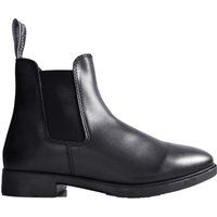Brogini Men's Boxwell Synthetic Leather Easy-Care Jodhpur Boots in Black | Size: 6