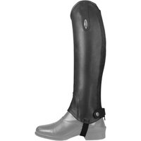 Vicenza Grain Leather Gaiters