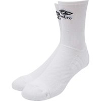 Umbro Men's Pro Tech Socks in White | Size: 2-7