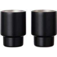 Vinga Nagano Mug Pack of 2 in Black