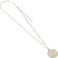 Real Madrid CF Men's Silver Painted Necklace & Pendant