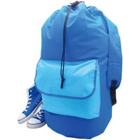 H&L Colour Block Laundry Bag in Blue