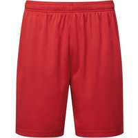 TriDri Men's Ion-Charge Performance Shorts in Red | Size: Large