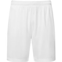 TriDri Men's Ion-Charge Performance Shorts in White | Size: Medium