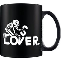 Matt Darling Lover Mug in Black