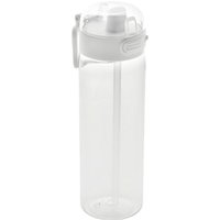 XD Design SipnLock Leakproof RPET Sports 800ml Water Bottle in White