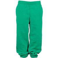 Build Your Brand Basic Jogging Bottoms in Light Green | Size: 11-12 Years
