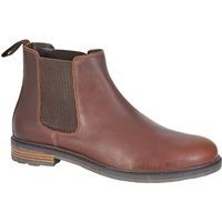 Roamers Men's Waxy Leather Chelsea Boots in Brown | Size: 10