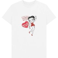 Betty Boop Men's Oop-A-Doop T-Shirt in White | Size: 2XL