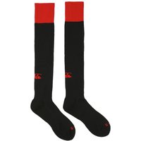 Canterbury Men's Club Cap Football Socks in True Black | Size: Large