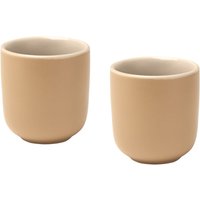 Seasons Ceramic Espresso Cup Pack of 2 in Beige